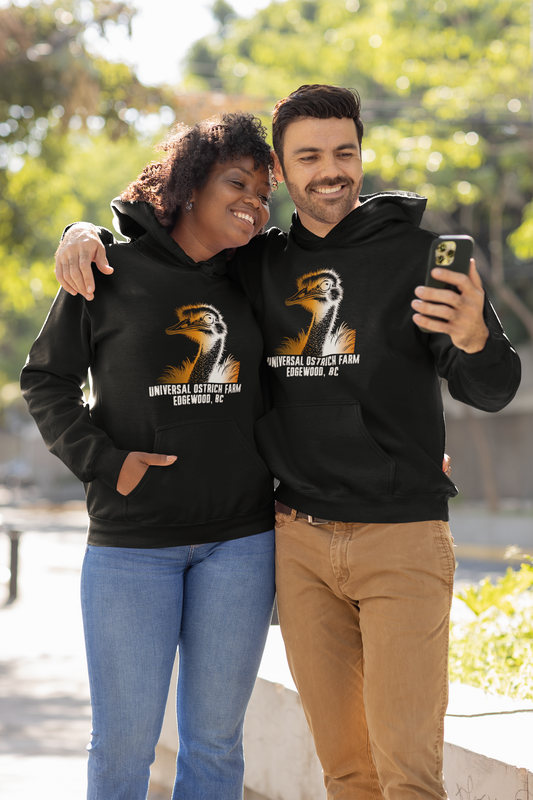 Adult Hoodie Orange Design